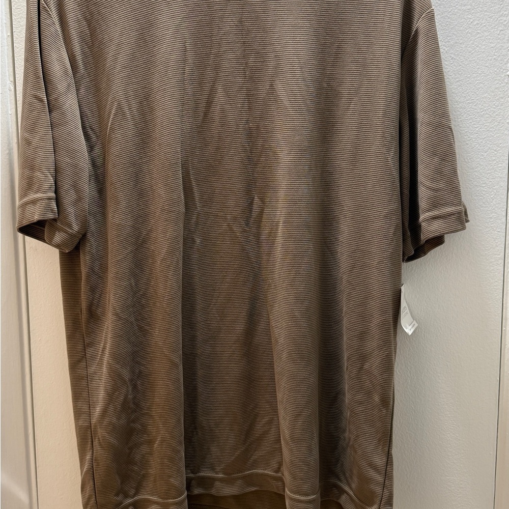 Claiborne Brown Polo Shirt Versatile Cotton Blend